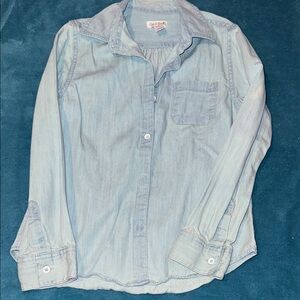 Cat & Jack Light Blue Button-Up Shirt
